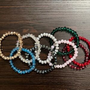 Vibrant Beaded Bracelet Collection
